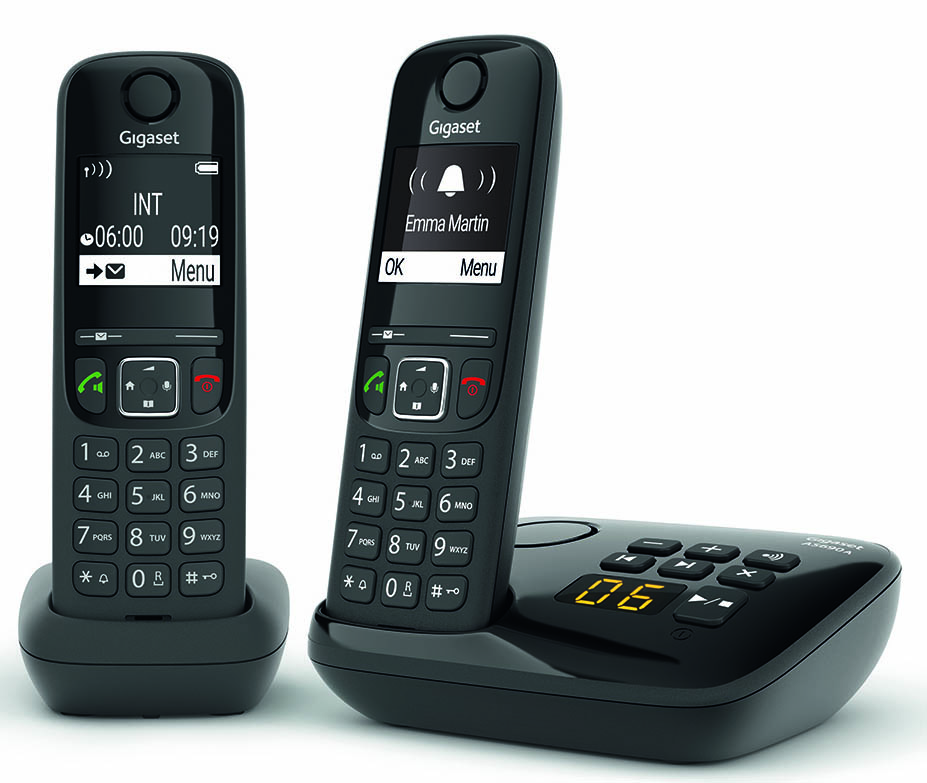 Téléphone sans Fil GIGASET GIGA AS690 A DUO NOIR
