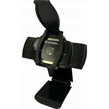 Webcam Verbatim full hd 1080p 2560 x 1440 pixels USB 2.0 Noir