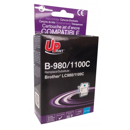 cartouche d'encre compatible Brother LC-980/1100 Cyan