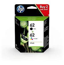 Cartouche HP 62 noir / couleur 