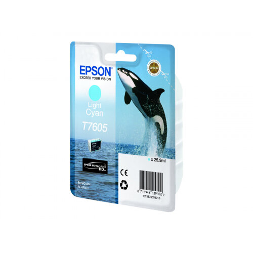 EPSON CARTOUCHE CYAN CLAIR T7605