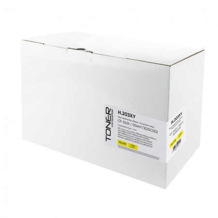 Toner compatible HP CF540X H.203X yellow