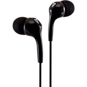 Écouteurs V7 filaire Intra-auriculaire Noir