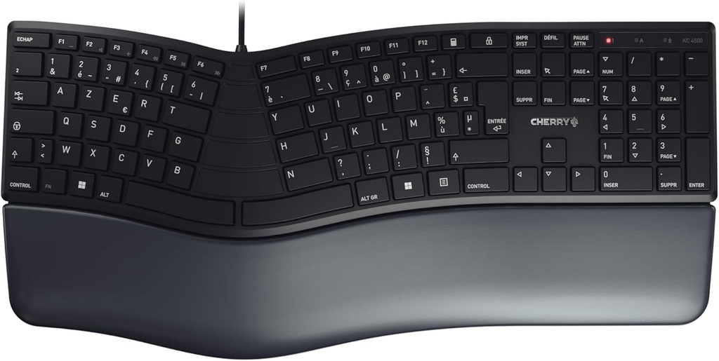 Clavier filaire ergonomique