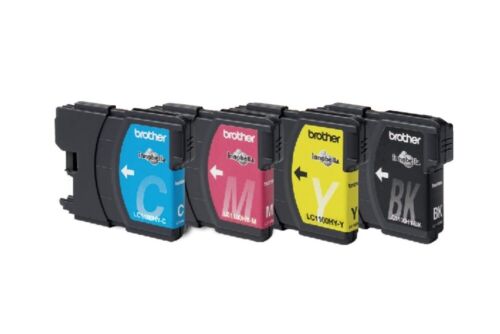 Pack Cartouches Brother 1100 HY bleu-rouge-jaune-noir