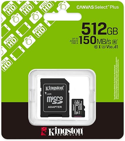 Carte mémoire microSDXC 512Go