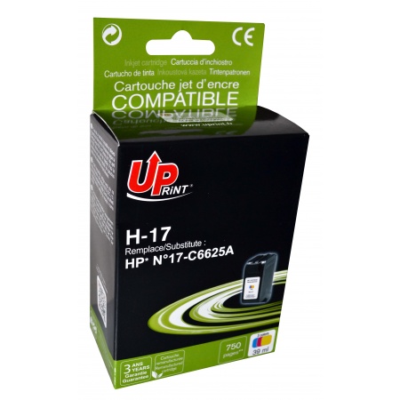 Cartouche compatible hp 17 couleur