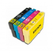 [upne129] 4 Cartouches compatibles EPSON T1295 pomme 