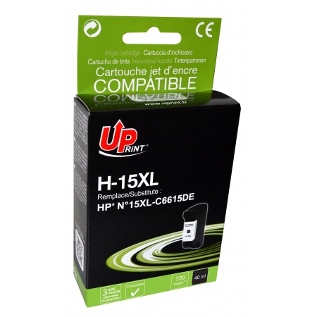 [uph15] Cartouche compatible HP 15XL