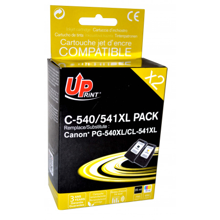 [upc540541] Cartouches compatibles Canon C-540/541XL BK/CL