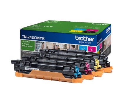 [bro243] 4 Toners Brother TN-243CMYK