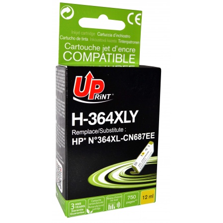 [uph364y] Cartouche compatible HP 364XL yellow